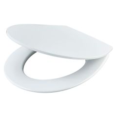 Armitage Shanks Sandringham 21 Uni White Toilet Seat and Cover, Stainless Hinges