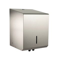 Brushed Stainless Centrefeed Paper Towel Dispenser