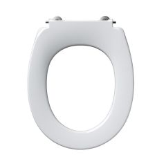 White Toilet Seat, No Cover, for Armitage Shanks Contour 21 305mm High Toilet Pan
