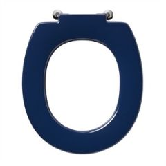 Blue Armitage Shanks Contour 21 Toilet Seat For 355mm High Pan, No Cover,