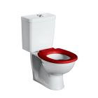 Armitage Shanks Contour 21 Schools 355mm Close Coupled Toilet with red seat