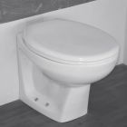 School Height Back to Wall Toilet (355mm High)