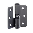 Black, Gravity Hinge with Bolt Through Fixings | Commercial Washrooms
