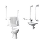 Inta Standard Doc M Pack with 6L Low Level Disabled Toilet