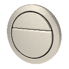 Dudley Geo Brushed Nickel 73.5mm Dual Flush Push Button