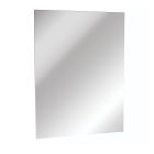 ASI Frameless Stainless Steel Mirror with Masonite Backing