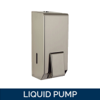 Polished Steel Refillable Soap Dispenser 900ml | Commercial Washrooms