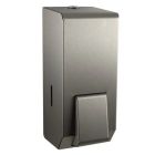 Brushed Stainless Steel 900ml Industrial Soap Dispenser | Commercial Washrooms