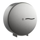 Brushed Stainless Steel Mini Jumbo Toilet Roll Dispenser - 10" Mini Jumbo | Commercial Washrooms