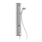 Aluminium Shower Panel with SECURITHERM Sequential Mixer