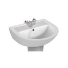 Armitage Shanks Sandringham 21 50cm Washbasin with 1 Taphole and Overflow | Commercial Washrooms