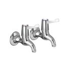 Bristan Wall Mounted Bib Taps with (76mm) Levers
