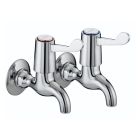 Bristan Wall Mounted Bib Taps with (76mm) Levers