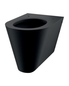 Black Wall-hung S21 S WC Pan | Delabie