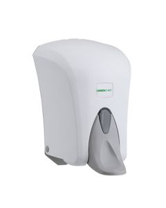 Medichief Manual Elbow Operated Soap Dispenser (White) - 1 Litre
