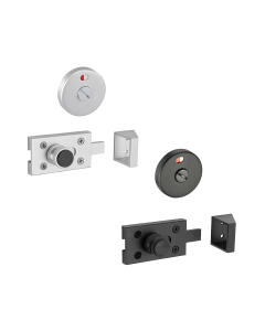 Toilet Cubicle Door Lock with Indicator