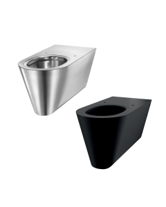 Delabie Stainless Steel Wall-Hung 700 S Toilet Pan