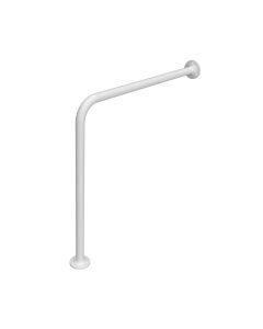 Fitzroy of London Floor To Wall Rail, 760mm X 760mm, White