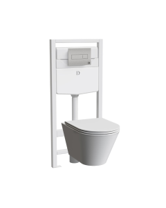 Dolphin Wall Mounted Pneumatic Toilet Pack