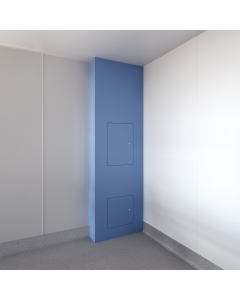 Single Medical IPS Unit with Hinged and Lockable Panels