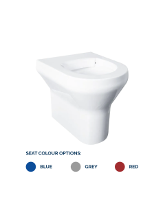 Delabie DVS Back to Wall Vandal Resistant Composite Toilet