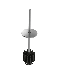 Delabie Toilet Brush with Lid and Handle - Satin Stainless Steel