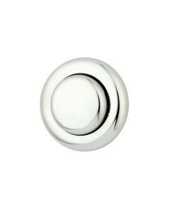 Linton Chrome Plated Plastic Single Flush Push Button IPS Panel