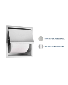Prestige Flush Mounted Toilet Paper Dispenser 