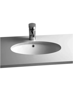 Vitra S20 420mm Undercounter Washbasin (No Tap Holes) 6039B003-0012