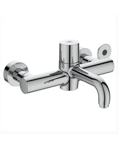 Armitage Shanks Markwik 21+ Sensor Panel Mounted Thermostatic Basin Mixer Tap | Fixed Spout | Commercial Washrooms