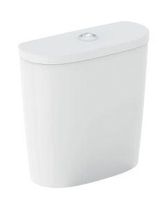 Twyford Alcona Close Coupled Toilet Cistern, Push Button, BSIO, 4/2.6L AR2346WH