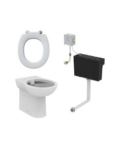 Armitage Shanks Contour 21 Back-to-Wall Toilet Pack (S0439HY) with Sensor Flush