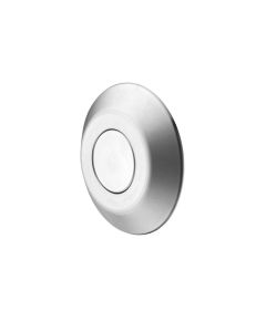 Armitage Shanks Finger Push Cistern Flush Button, Max 400mm Wall, Polished Stainless Steel
