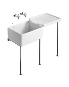 Armitage Shanks Heavy Duty Belfast Cleaners Sink 600mm