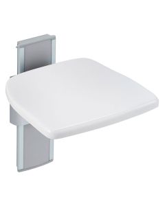 Armitage Shanks Care Plus Folding Shower Seat with Vertical Height Adjustment | Commercial Washrooms