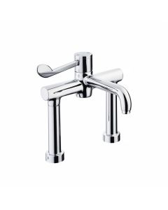 Armitage Shanks Markwik 21+ 2 Hole Thermostatic Basin Mixer | Commercial Washrooms