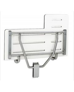 Bobrick Compact Grade Laminate Reversible Folding Shower Seat