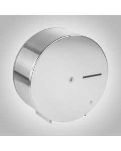 Dolphin Elements Mini Jumbo Toilet Roll Dispenser (Satin Stainless Steel)