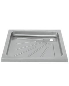 KWC DVS Stainless Steel Shower Tray For Inset Mounting (900x900mm)