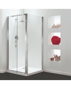 Coram Premier Pivot Glass Shower Screen Door 