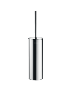 Delabie Floor Standing Toilet Brush Set With Lid Satin Stainless Steel