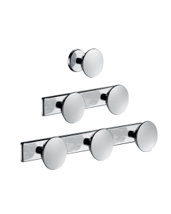 Delabie Polished Stainless Steel Round Coat Hook