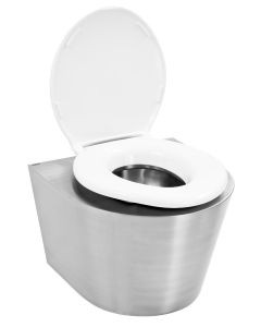 KWC DVS Stainless Steel Hospital Bariatric Toilet