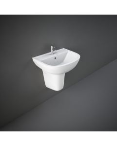 RAK Compact Semi Half Pedestal | Commercial Washrooms