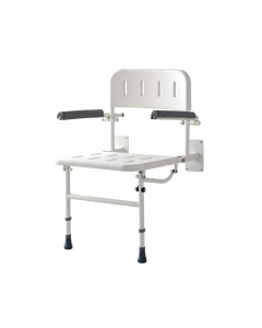 Deluxe Padded Fold Down Shower Seat with Padding 