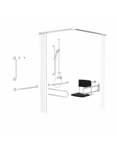 Dolphin Prestige Accessible Concealed Shower Set | Commercial Washrooms