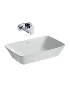 Ideal Standard Vessel Washbasin (Air Cube 60cm) | Commercial Washrooms
