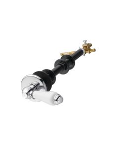 Chrome Plated Armitage Shanks Traditional Extended lever Flush