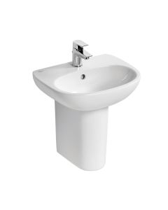 Ideal Standard Tesi 45cm Handrinse Washbasin 1 Taphole with Overflow | Commercial Washrooms