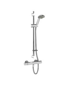Inta Coolflo Safe Touch Thermostatic Bar Shower With Flexible Slide Rail Kit | Commercial Washrooms